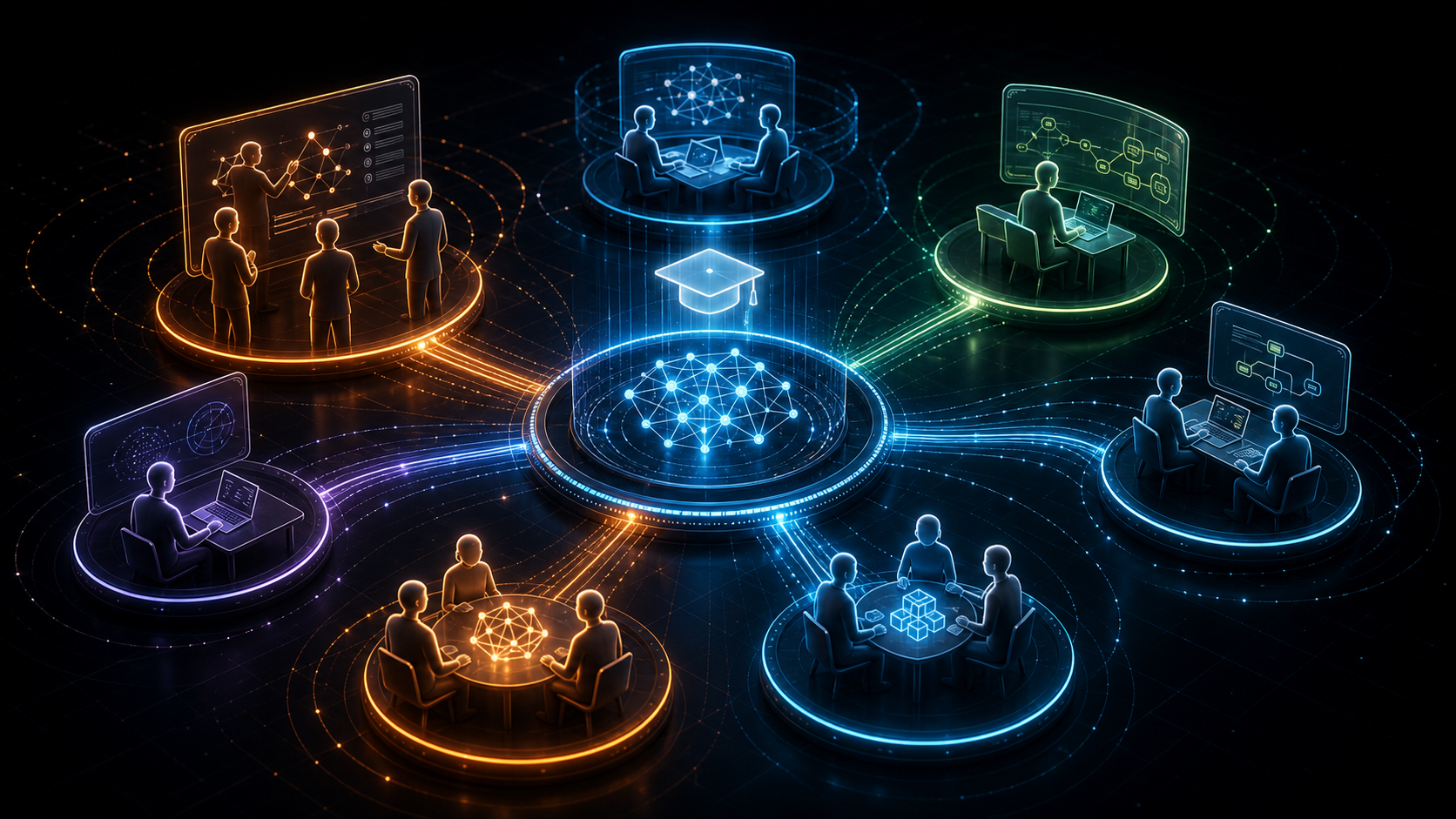 Abstract AI-ready team training thumbnail