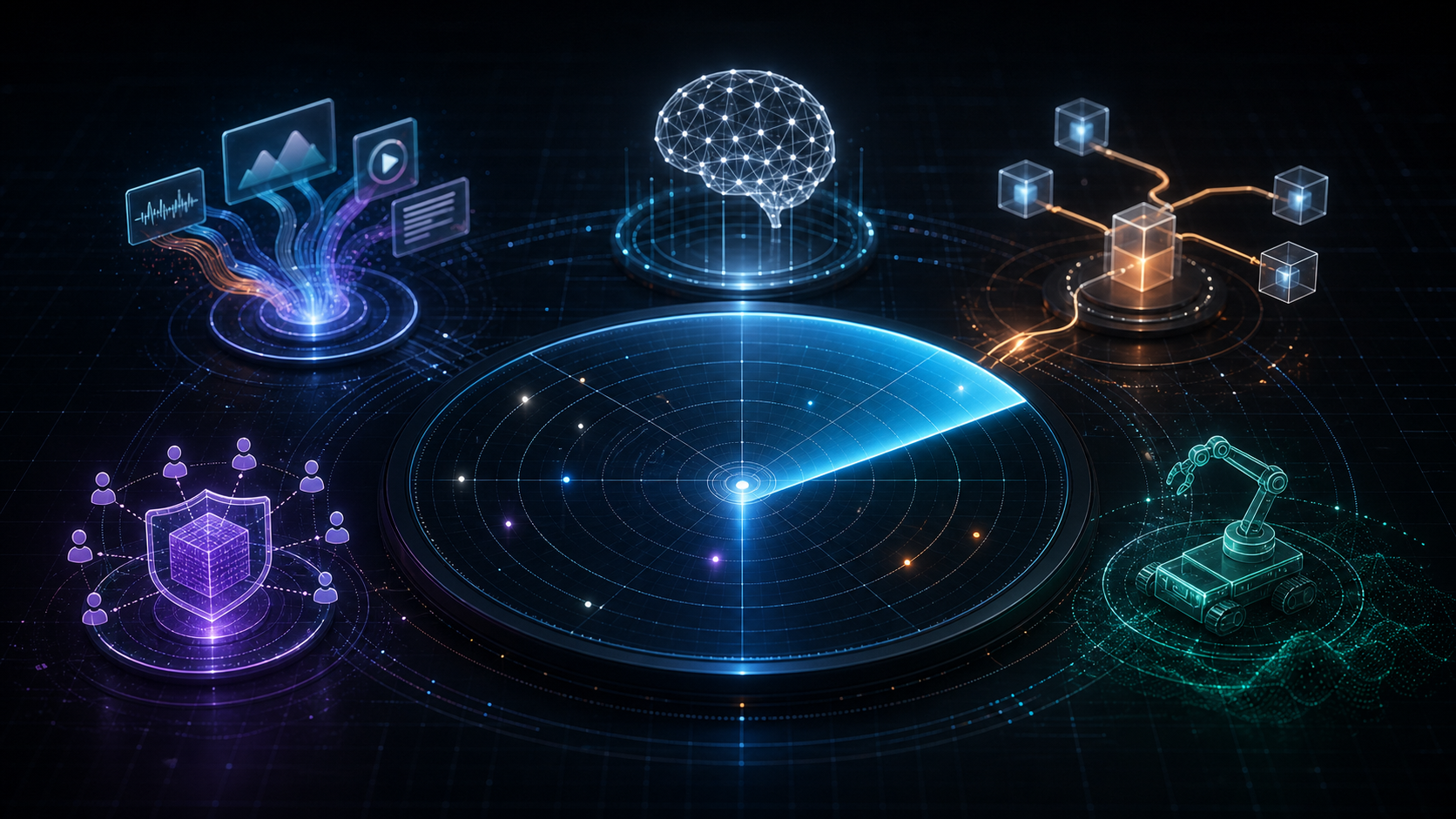 Abstract emerging AI trends thumbnail